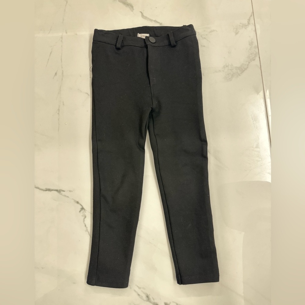 LIL LEGS Boys Stretch Dress Pants - Black - Size 5
